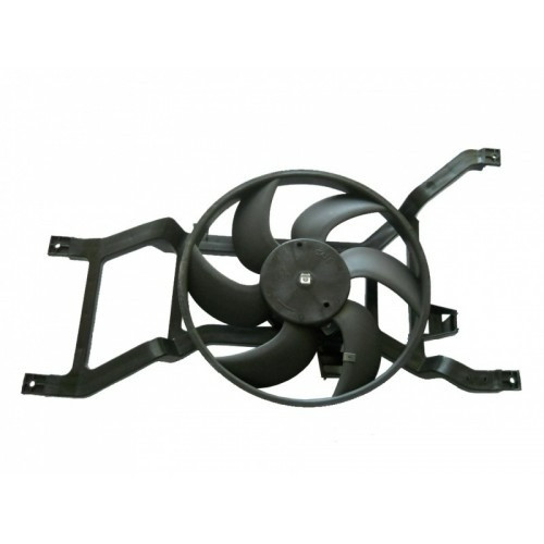 Вентилятор охолодження радіатора Logan/Рено Логан 2008 без кондиціонера EuroEx Угорщина