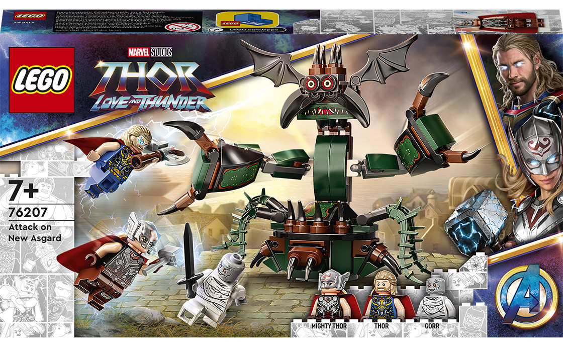 LEGO Super Heroes Marvel Атака на Новий Асгард 159 деталей (76207), фото 1