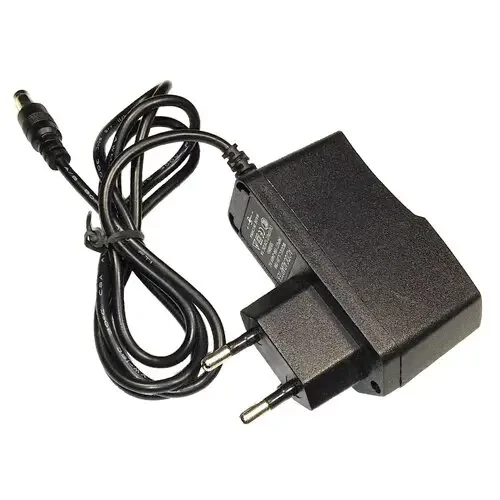 Блок живлення розетковий 12V, 12W, 1А, пластиковий корпус, IP20