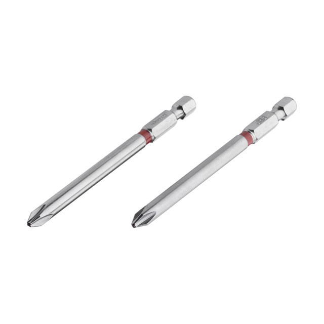 Комплект відвертих насадок PH2 1/4, * 90мм, S2, уп. 2 ед., STORM INTERTOOL VT-0224
