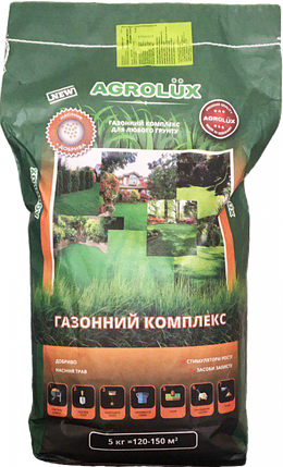 Газонний комплекс Канада Грін Agrolux - 10 кг, фото 1