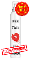 Мусс для тонирования BES Mousse Color 200 мл 766 Яркий красный