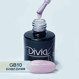 Divia - База камуфлююча Gummy Base №GB1510 (Milky Pink) (15 мл)