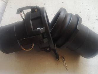 Швидкорознімні з'єднання для рукава ф.100 мм типу Camlock