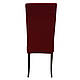 Чохол на стілець. Nokta PREMIUM. Бордовий (підвищенна щільність 290 гр/м², Туреччина), фото 2
