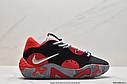 Eur38-46 Nike PG 6  Bred  Black Red Grey чорно червоні чоловічі баскетбольні кросівки, фото 4