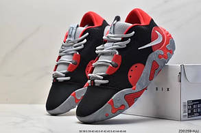 Eur38-46 Nike PG 6  Bred  Black Red Grey чорно червоні чоловічі баскетбольні кросівки