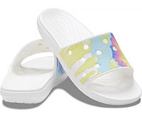 Шльопки Crocs Tie-Dye Graphic, W9