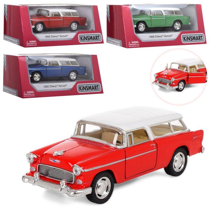 Модель легкова Chevy Nomad (1955) 5” Kinsmart KT5331W метал інерційна машинка для дітей Кінсмарт