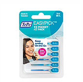 Зубочистки TePe EasyPick (M/L) з кейсом, 12 шт