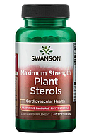 Комплекс растительных стеролов от Swanson(Plant Sterols - Featuring CardioAid Phytosterols) 400мг, 60 капсул