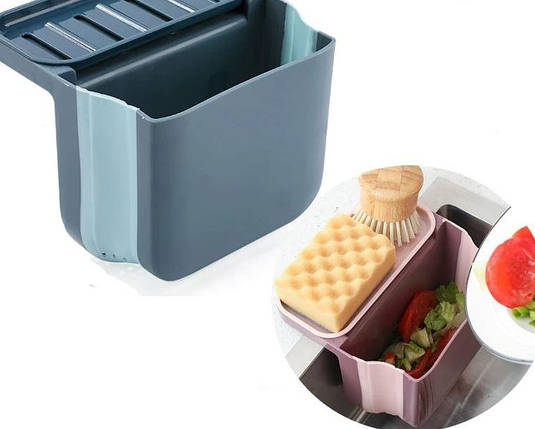 Кухонний складаний органайзер для мийки Organizer wash basin / Органайзер для кухонної раковини, фото 1