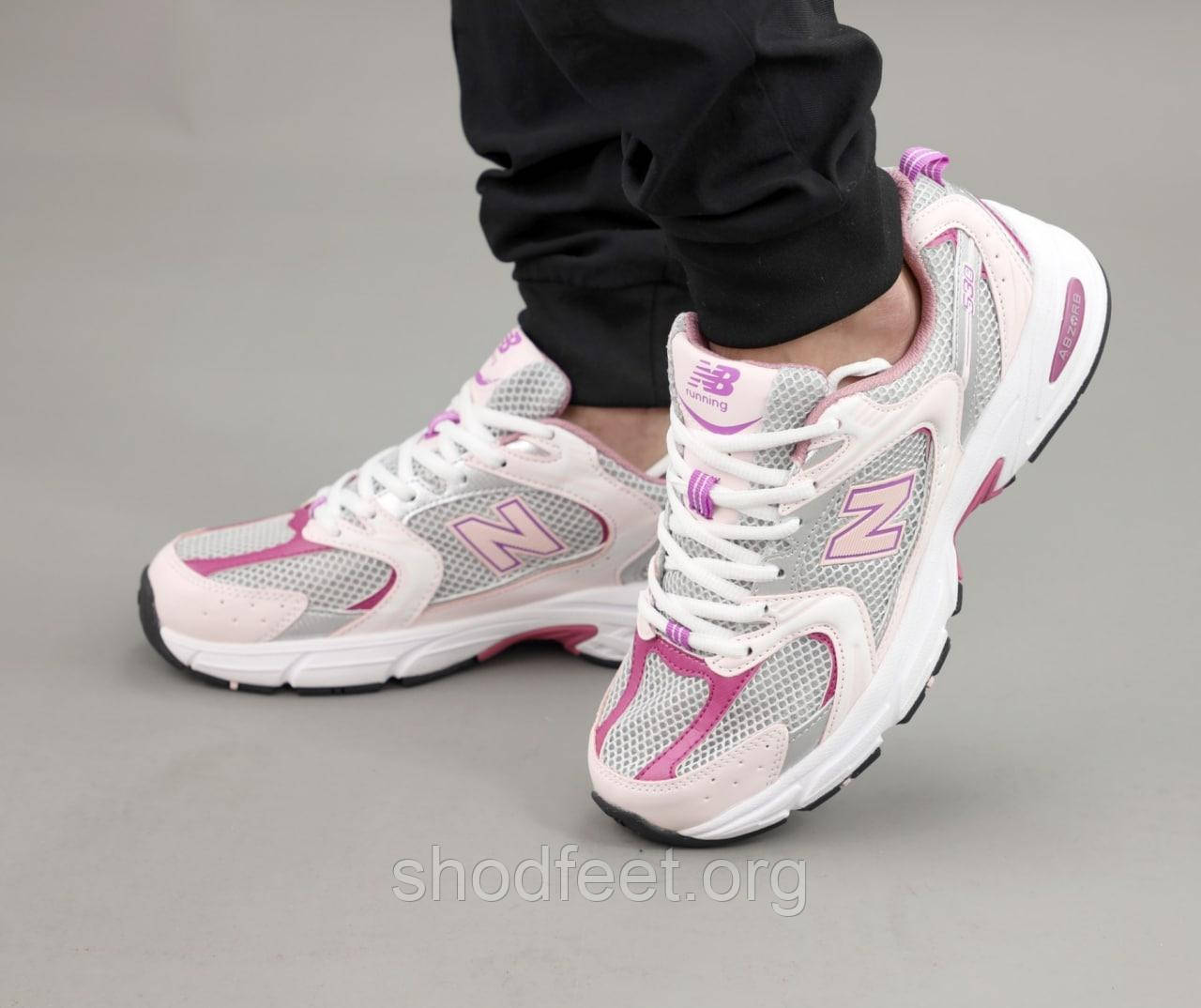 Жіночі кросівки New Balance 530 White Grey Rouse, фото 1
