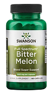 Снижение сахара в крови - Горькая дыня (Bitter Melon) от Swanson, 500 мг, 60 капсул