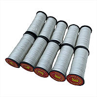 Нитка 187 біла у катушці (20 метров) (10 шт/уп)