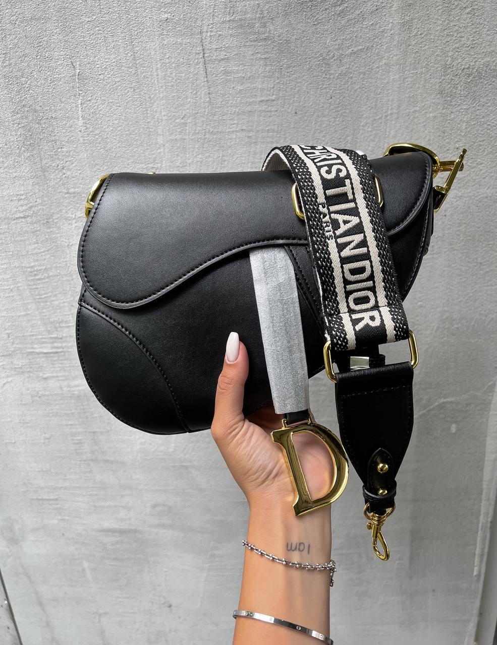Жіноча сумка Крістіан Діор чорна Christian Dior Black