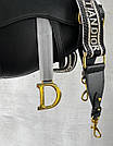 Жіноча сумка Крістіан Діор чорна Christian Dior Black, фото 5