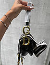 Жіноча сумка Крістіан Діор чорна Christian Dior Black, фото 4