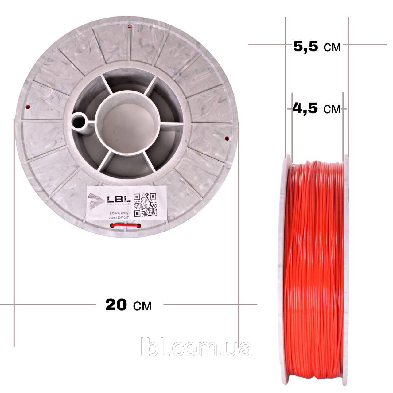 PLA (ПЛА) пластик для 3D принтера Коричневый 0.800 кг / 230 м / 1.75 мм - фото 7 - id-p1641025089