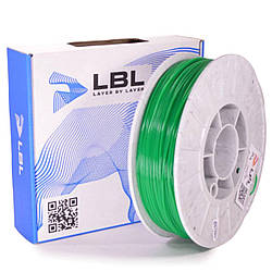 PLA пластик для 3D принтера Зелений 0.800 кг / 230 м / 1.75 мм