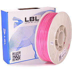 PLA пластик для 3D принтера Рожевий 0.800 кг / 230 м / 1.75 мм