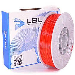 PLA пластик для 3D принтера Червоний 0.800 кг / 230 м / 1.75 мм