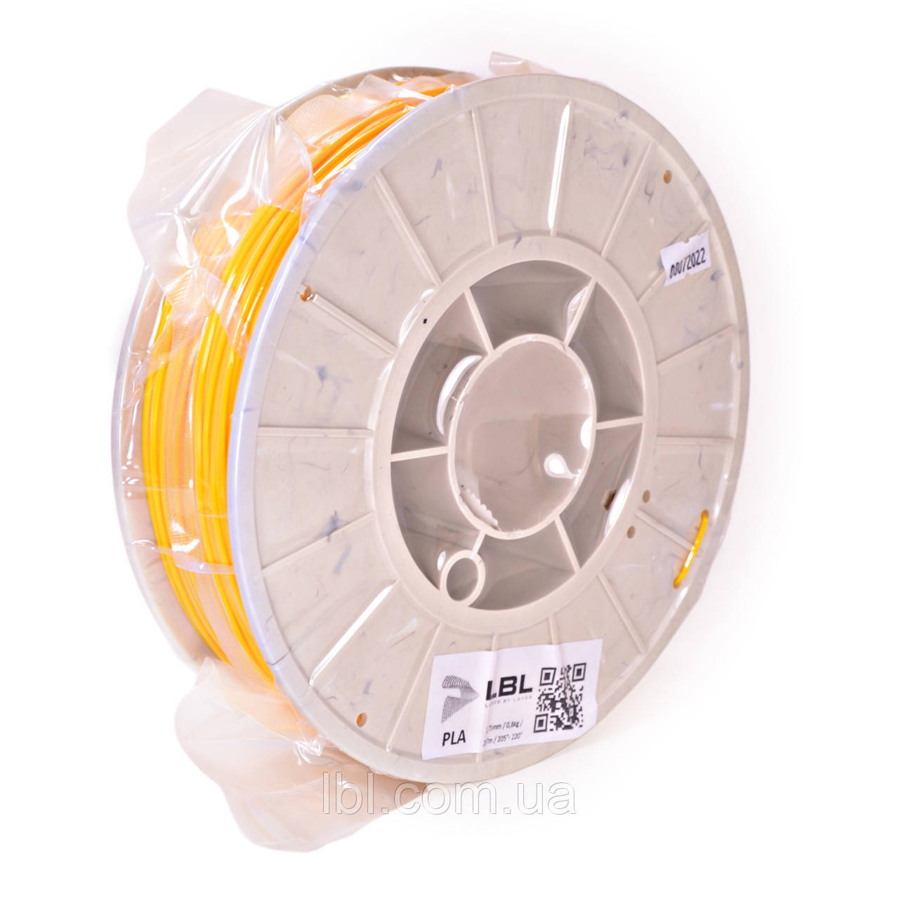 PLA (ПЛА) пластик для 3D принтера Жёлтый 0.800 кг / 230 м / 1.75 мм - фото 4 - id-p1498889255