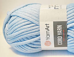 Нитки пряжа для в'язання трикотажна CORD YARN YarnArt Корд Ярд № 760 - блакитний