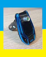 Трансмиттер FM модулятор в машину фм трансмиттер блютуз зарядкой USB юсб громкая связь в прикуриватель