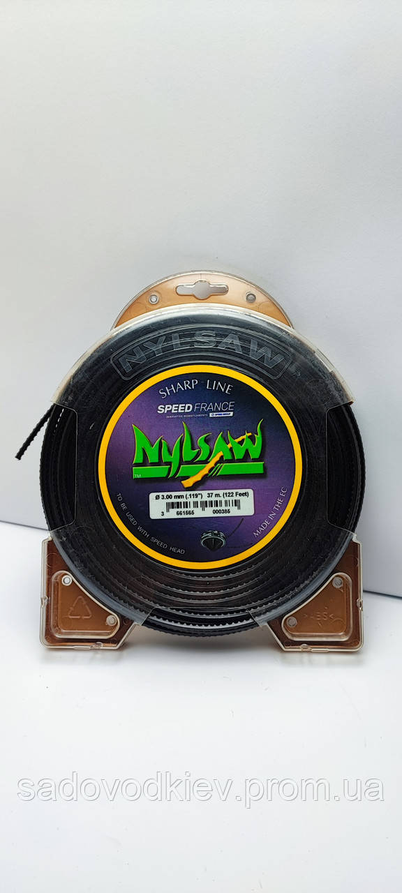 Косильна жилка NYLSAW 3.0 діаметр 37 метрів