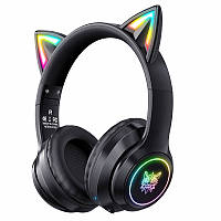 Навушники Bluetooth ONIKUMA Gaming CAT B90 з підсвічуванням, чорні