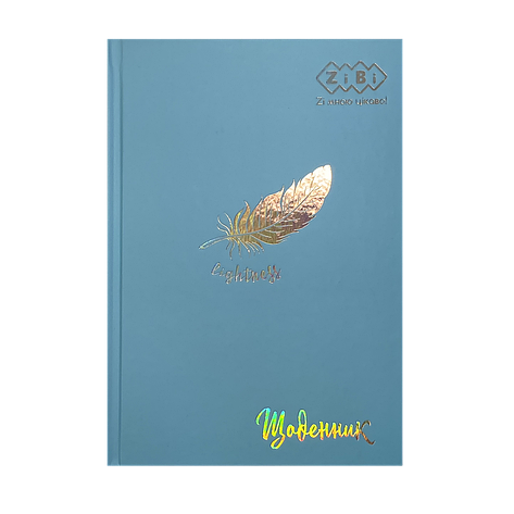 /Дневник шкільний PASTEL В5 40 л твердий обл мат ламінація блакитний KIDS Line, фото 1