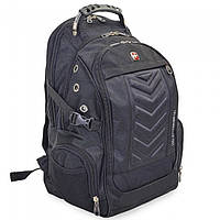 Туристический рюкзак Backpack "8833" 35л Черный городской рюкзак с водонепроницаемым чехлом, сумка рюкзак (ST)