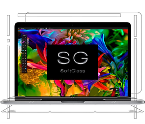 Бронеплівка Macbook Pro A1502 13 на екран поліуретанова SoftGlass