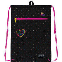 Сумка для обуви с карманом Kite Education Hearts K22-601M-3