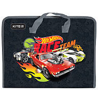 Папка-портфель на молнии Kite Hot Wheels HW22-202, 1 отделение, A4