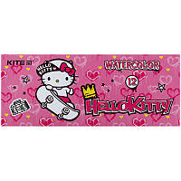 Краски акварельные Kite Hello Kitty HK21-041, 12 цветов