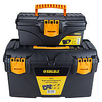 Набір ящиків для інструменту 2в1 320×165×136мм, 432×250×238 мм SIGMA (7403871)