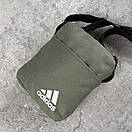 Барсетка від українського виробника з білим лого, фото 2