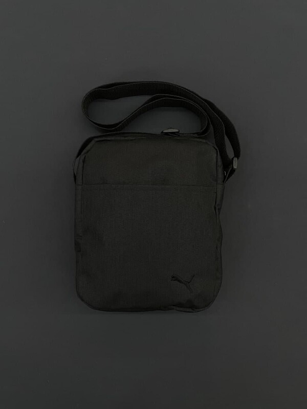 Повсякденна тканинна барсетка чорного кольору, фото 1