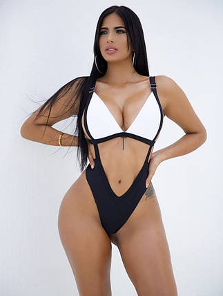 Стильний трендовий купальник Монокіні, фото 1
