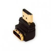 Переходник Atcom (3804) HDMI-HDMI M/F gold-plated угловой