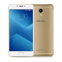 Смартфон Meizu M5 Note 3/32 GB Екран 5.5", 2 SIM, MediaTek Helio P10, камера: 5 МП/13 Мп золотий