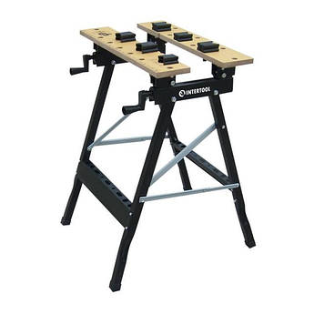 Верстак-лещата INTERTOOL HT-6192, робочий стіл з лещатами, верстак для фіксації деталей