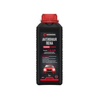 Піна активна PREMIUM 1 л, рожева, концентрат 1:5 - 1:10 STORM INTERTOOL FS-9091 Активна піна