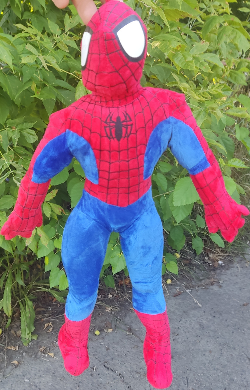 М'яка іграшка Спайдермен Людина павук Spider Man супергерой 45 см Marvel, фото 1