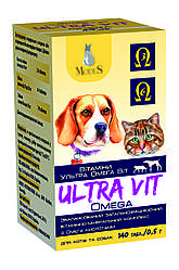 Вітаміни Modes Ultra Omega Vit (Модес Ультра Омега Віт для собак та котів) 140шт/0.5г