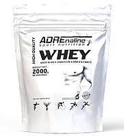 Сироватковий протеїн ADRENALINE WHEY Protein Concentrate 2000 грам  Смак : Карамель Горіхи