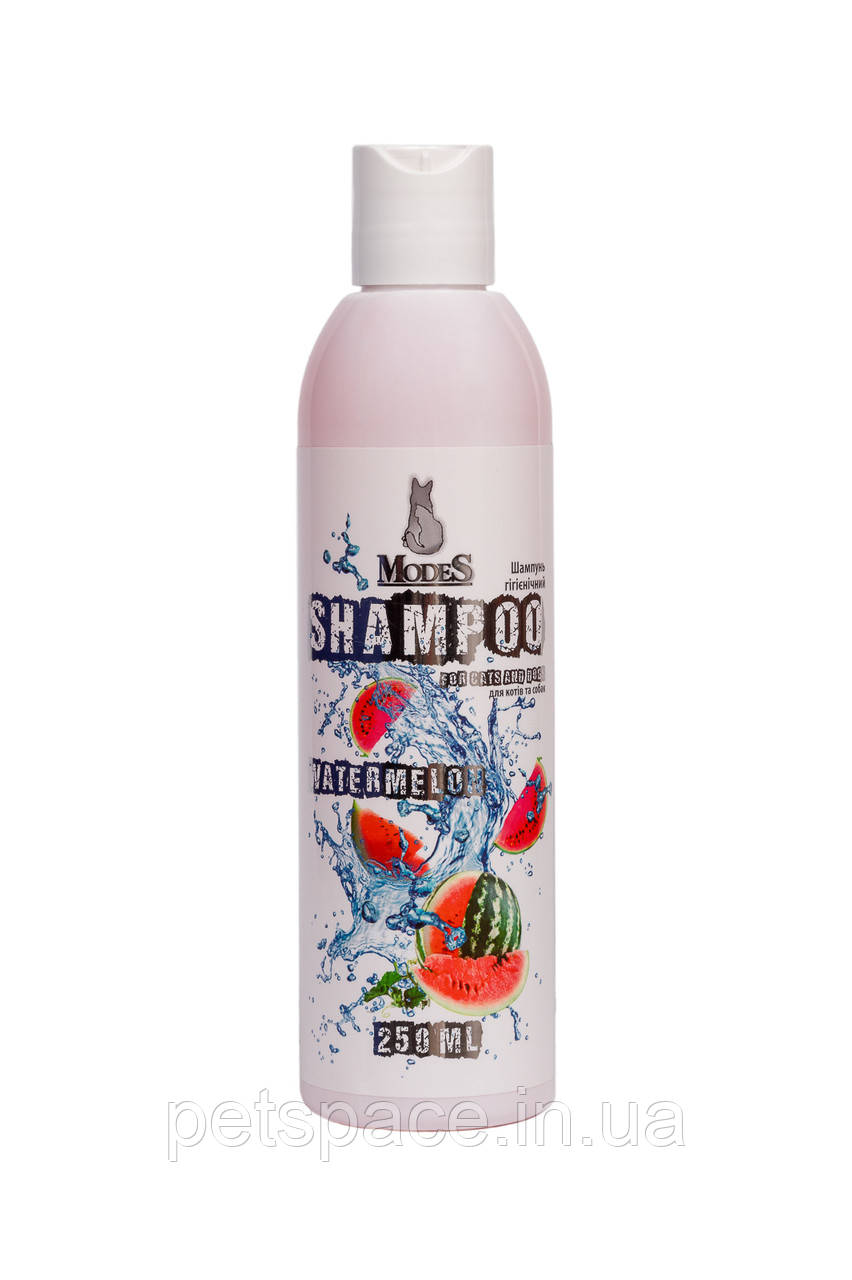 Шампунь Modes Shampoo Fruit boom Watermelon (Модес для кішок і собак з ароматом кавуна), 250мл.