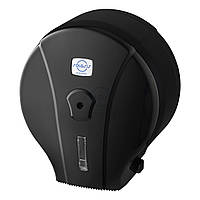 Диспенсер для туалетного паперу джамбо пласт. чорний